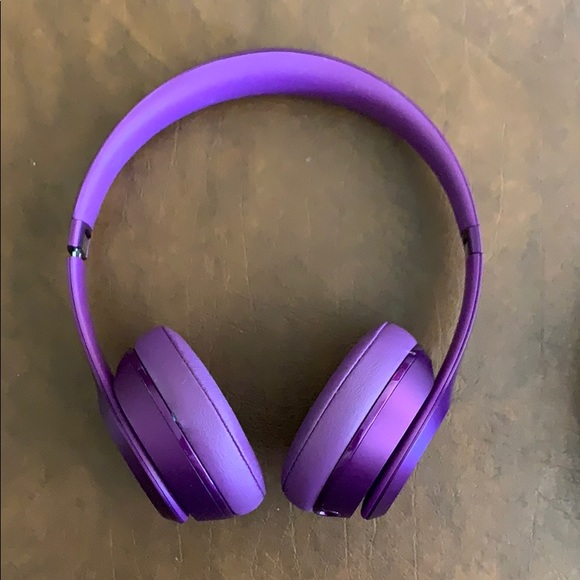 Beats Accessories - Purple Beats Solo1